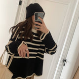Women Pullover Sweater Loose Pullover
