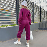 Women Co-Ords Fall Winter Fashion Women's Sports Sweater Casual