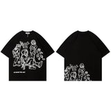 Men T-Shirt Loose Short Sleeve T-shirt for Men and Women