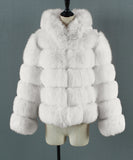 Women Fur Jacket Fashion Plush Coat