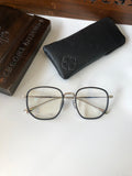 CHH Chrome Hearts Glasses Simple and stylish ultra-light titanium square glasses frame