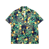 Short Sleeve Shirt Hawaiian Floral Short Sleeve Shirt Loose Casual