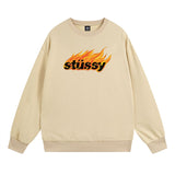 Stussy Sweatshirts Crew Neck Fleece Sweater