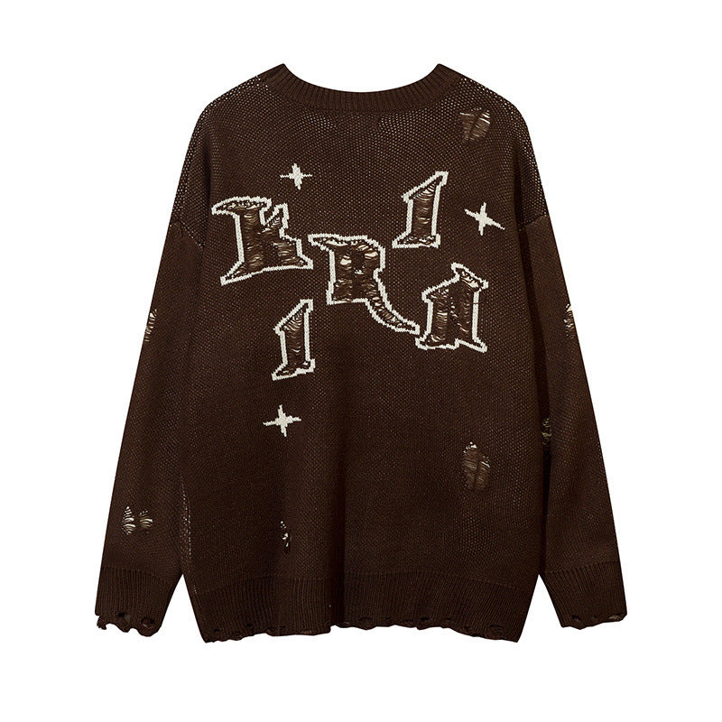 Women Sweater Vintage Sweater Oversize Loose and Lazy Style Knitwear