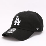 Dodgers and Yankees Baseball Cap 47brand Baseball Cap Female Dark Gray Soft Top Embroidery Hip Hop Male Hat