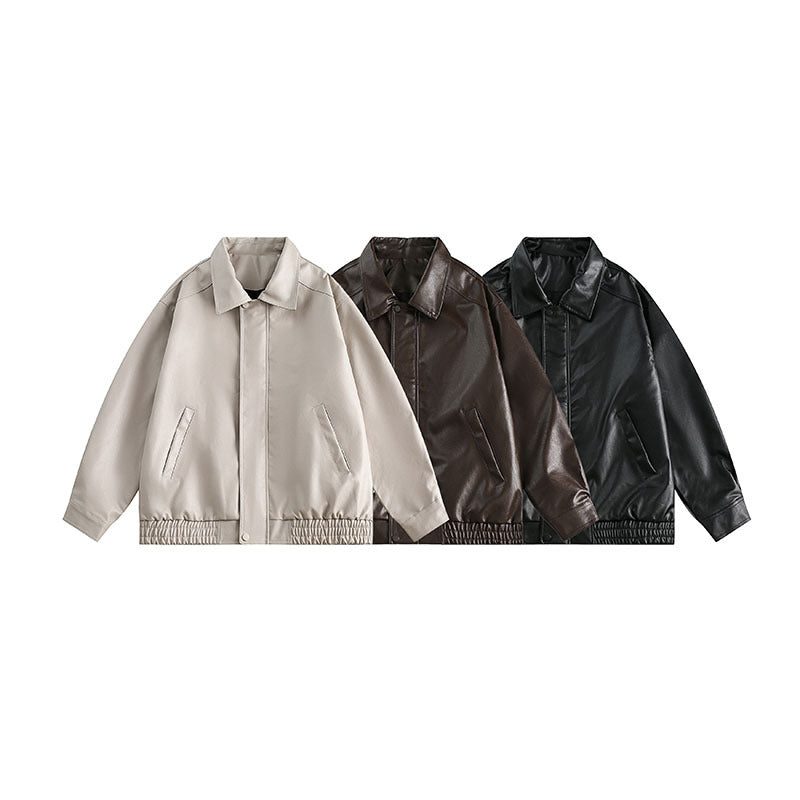 Women Jackets PU Leather Jacket Vibe Idle Style