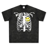 Unisex T-Shirt Cotton T-Shirt Top Loose