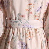 Bohemian Dress Lantern Sleeve Pastoral Floral Dress