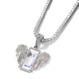 Jewelry Creative Ins Wind Rectangle Wings Animal Spectrum St. Valentine's