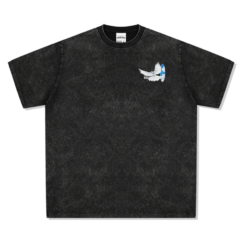 Unisex T Shirt Short Sleeve T-Shirt Men's Loose