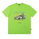 Men T-Shirt Retro Fun Printing Casual