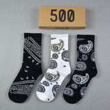Men socks spring and summer long tube