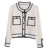 Women Knitted Cardigan Loose Temperament Sweater