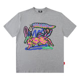 Men's T-shirt Creative Astronaut Bear Print