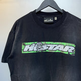 Hellstar T Shirt Vintage Old Printed Loose Casual Short Sleeve T-Shirt