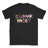 Rapper Kanye West T-Shirt for Men 2024 Hip Hop Music Vintage