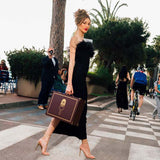 Women Dress Evening Dress Ostrich Feather