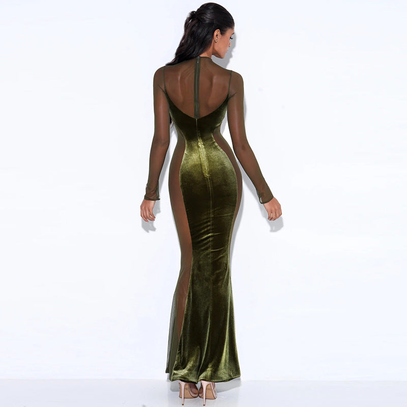 Women Dress Sexy See-through Dress