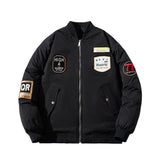 Mens Vintage Jackets Couple Oversize Flight Suit