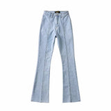 Women Jeans Elegant Bell-Bottom Pants
