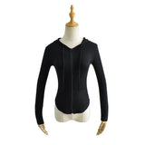 Women Hoodie Slim-Fit Cardigan Leisure Sports