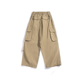 Cargo Pants Vintage Adjustable Drawstring Bloomers