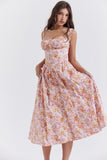Women Dress Elegant Vacation Style Sling Dress