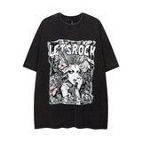 Men T-Shirt Vintage Casual