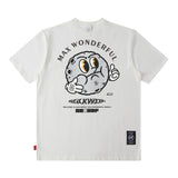 Men's T-Shirt Smiley Face Expression Pattern