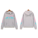 Hellstar Hoodie gradual change color print hoodie fall loose sweater