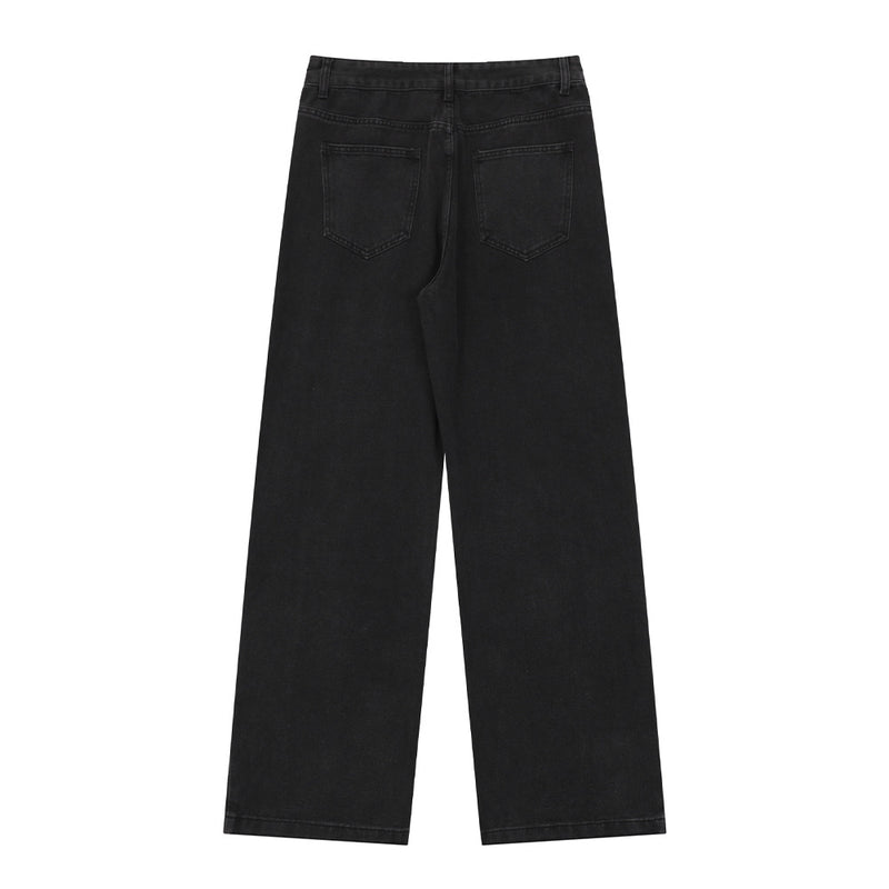 Men Jeans Casual Loose and Simple Distressed