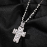 Jewelry Diamond Cross Hip Hop Necklace Crosses Spectrum