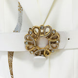 Women Haute Couture Co-Ords Socialite Temperament Diamond-Embedded Two-Piece Set