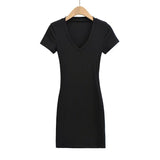 Women Dresses Elastic Slim Fit Slimming Dress