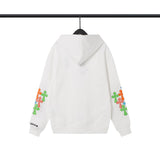 CHH Chrome Heart Hoodie Croix Tires Zip Cardigan Hooded Sweater