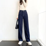 Women Jeans Hot Girl Fleece-lined Autumn and Winter Slimming