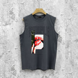 Purple Brand Tank T Shirts Sleeveless T-shirt Vest