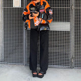 Women Jacket Sports Casual Loose Trench Coat