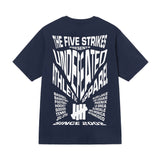 UNDEFEATED T Shirts Crew Neck Short Sleeve Men's and Women's Loose