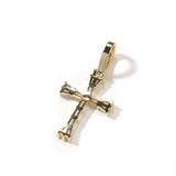 Jewelry T Square Zircon Vintage Cross Pendant Copper Trend Egypt Pieces Crosses St. Valentine's