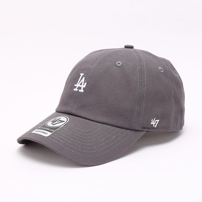 Dodgers and Yankees Baseball Cap 47brand Baseball Cap Female Summer La Embroidered NY Peaked Cap Male Gray
