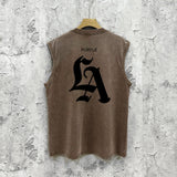 Purple Brand Distressed Tank T Shirts   PURPLE BRAND VINTAGE TANK