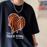 Men T Shirt Summer Loose All-Matching