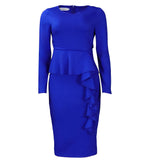 Women Dress plus Size Commuting Pencil Skirt