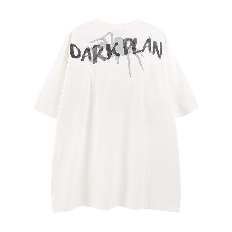 Men T-shirt Puff Print All-Match