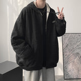 Men Cotton Coat Lamb Wool Winter Thick Cotton Coat
