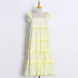 Bohemian Dress Vacation Style Sling Dress