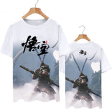 Hot Sale Role Playing Games Black Myth Wukong 3D Print T-Shirt