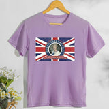 Inspired by Queen's Platinum Jubilee 2022 Elizabeth 70 Years T-shirt Printed Character Top T-shirt with Short Sleeves plus Size