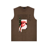 Purple Brand Tank T Shirts Sleeveless T-shirt Vest
